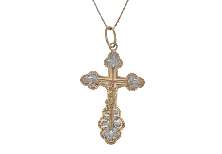 Orthodox cross with crucifix