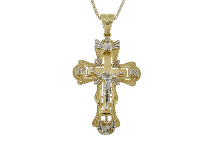 Orthodox cross with crucifix