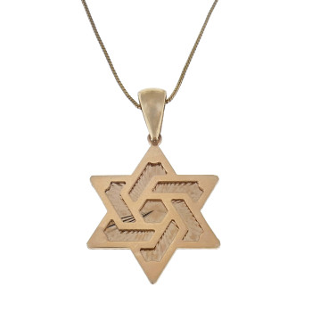 מגן דוד, זהב אדום 14 קראט