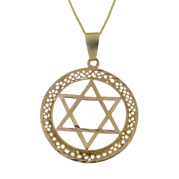מגן דוד, זהב אדום 14 קראט