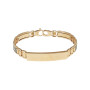 Men's gold bracelet