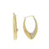 Gold earrings