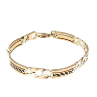 Men's bracelet, 14 kt red gold, length 21.5 cm