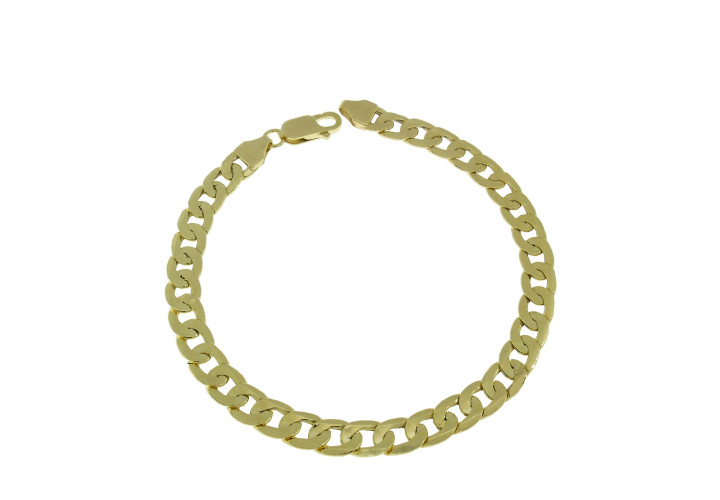 צמיד זהב לגברים קובני