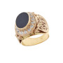 טבעת זהב לגבר