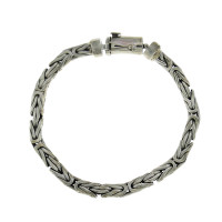 Bracelet for a man, 925 sterling silver, length 19 cm