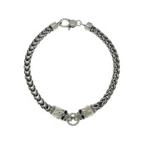 Bracelet for a man, 925 sterling silver, length 21 cm