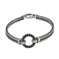 Bracelet for a man, 925 sterling silver, length 21 cm