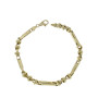 Gold chain and bracelet for man