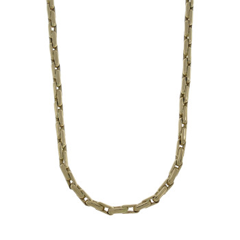 Anchor chain for a man, 14 kt yellow gold, length 60 cm