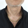 שריון שרשרת זהב לגברים
