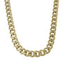 Men's gold chain armor