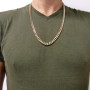 Men's gold chain armor
