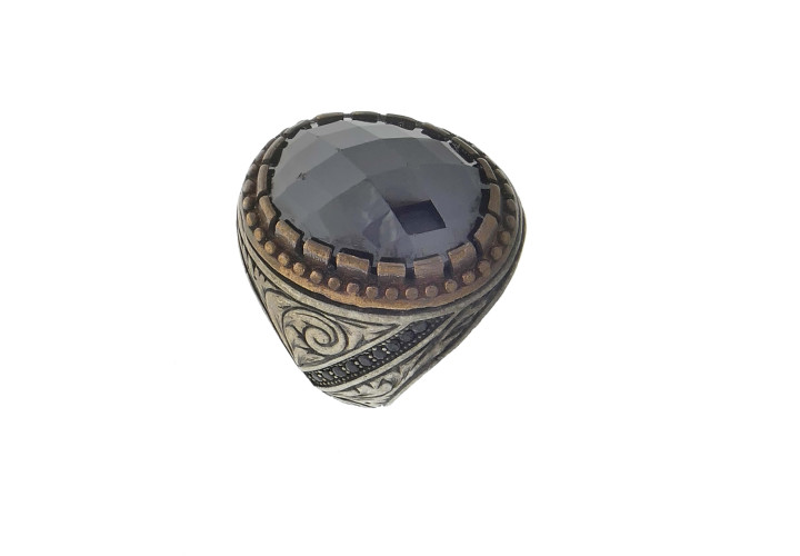 Серебряное кольцо для мужчины
