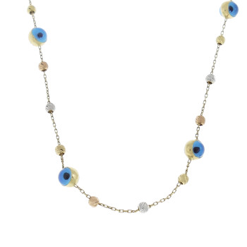 Women's chain, 14 kt yellow gold, length 40 cm