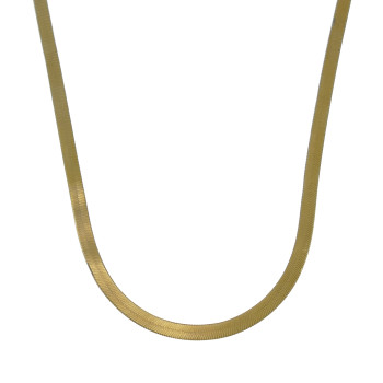 Women's chain, 14 kt yellow gold, length 51 cm