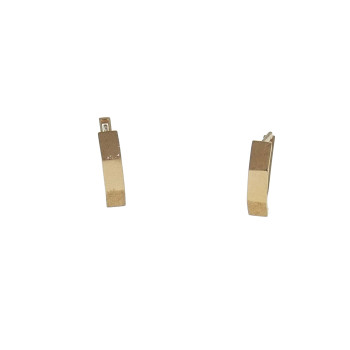 Earrings for a woman, red gold, 14K