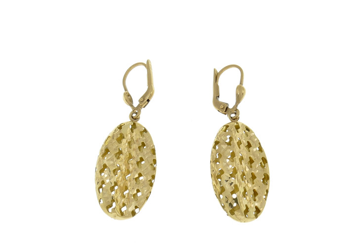 עגילי זהב לנשים