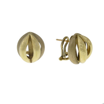 Earrings for a woman, 14K yellow gold