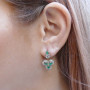 Серьги с бриллиантами