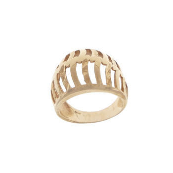 Ring for a woman, 14 kt red gold