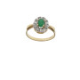 Ring with emeralds