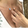 Ring with diamonds