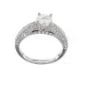 Rings with diamonds and precious stones