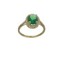 Women's set with emeralds