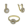 Set for a woman with diamonds