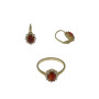 Women's set with amber