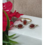 Women's set with amber