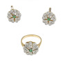 Set for a woman with emerald