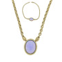 Women's set with opal